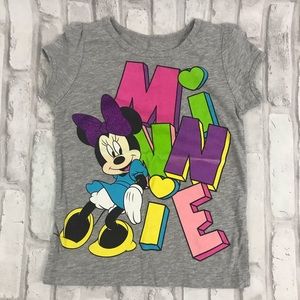 Disney Minnie Mouse Gray Shirt